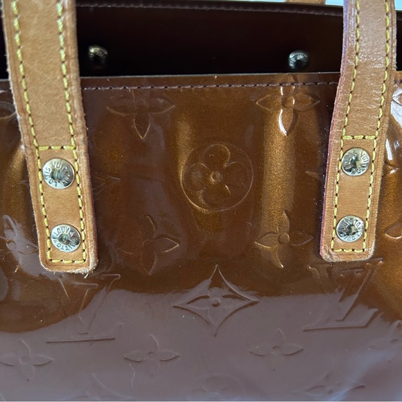 Louis Vuitton Vintage Top handle Monogram Vernis Reade PM tote bag - Picture 3 of 14